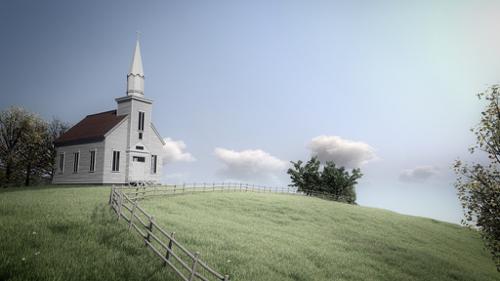 Little Church Model preview image